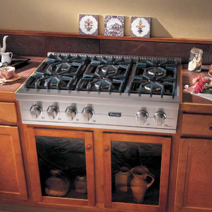 Viking 36" Designer Series Propane Gas Rangetop with 6 Sealed Burners